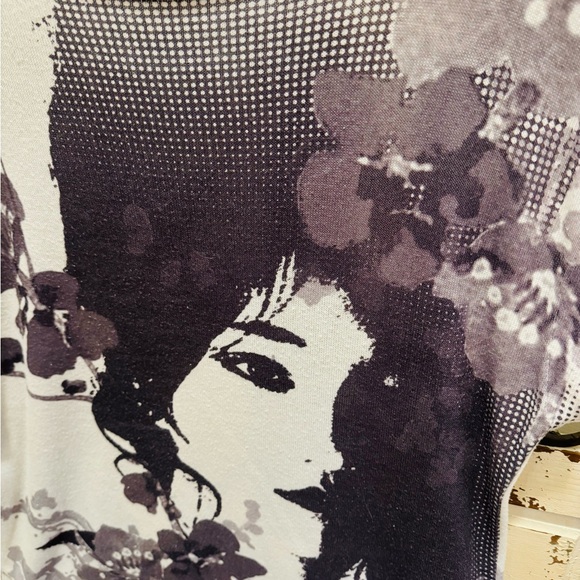 180 WOMEN FACE ART DRESS/SHIRT. - Picture 2 of 6